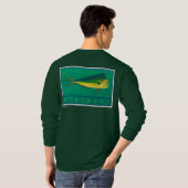 Das dunkle Kleid Mahi-Mahi Männer T-Shirt (Schwarz voll)