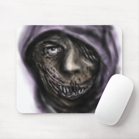 Das dunkle Lächeln Mousepad (Mit Mouse)