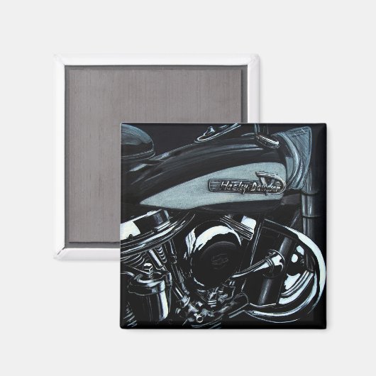 Das dunkle Magnet (Vorderseite/Rückseite)