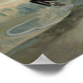 Das dunkle Pferd "Valido" Poster (Ecke)