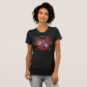 Das dunkle Shirt Litauen-Frauen (Vorne ganz)