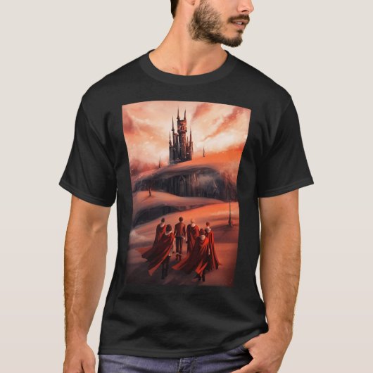 Das dunkle Turmplakat T-Shirt (Vorderseite)