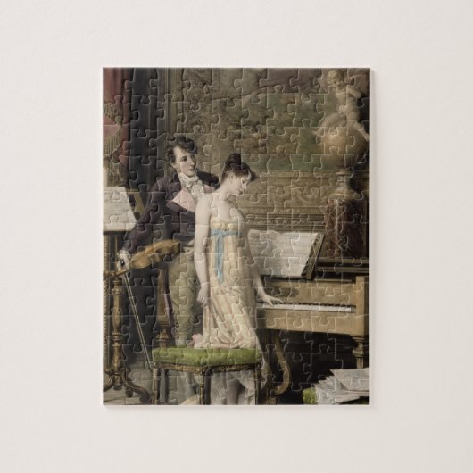Das Duo (Mezzotint) Puzzle (Vertikal)