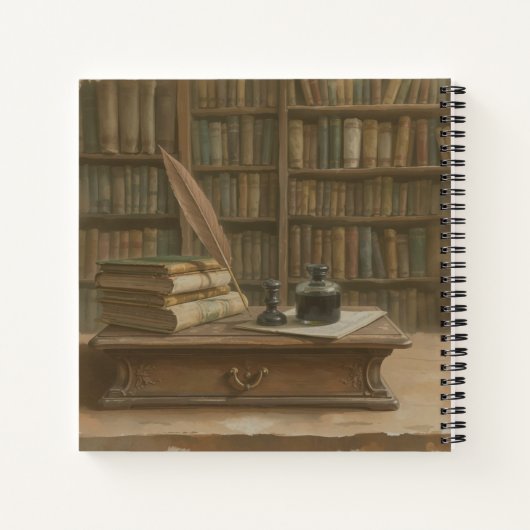 Das durchdachte Notebook Notizblock (Rückseite)