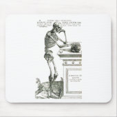 Das durchdachte Skelett Mousepad (Vorne)