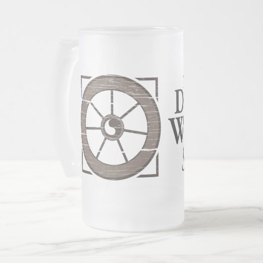 Das Dusty Wheel: Das Rad und Mattierte Tasse anzei (Vorderseite Links)