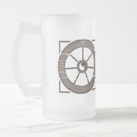 Das Dusty Wheel: Das Rad und Mattierte Tasse anzei