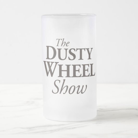 Das Dusty Wheel: Tasse des Mattierten Titels (Mittel)