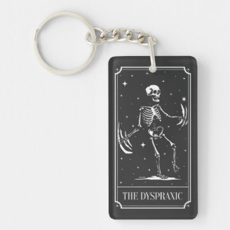Das Dyspraxie-Tarotkarten-Bewusstsein Schlüsselanhänger