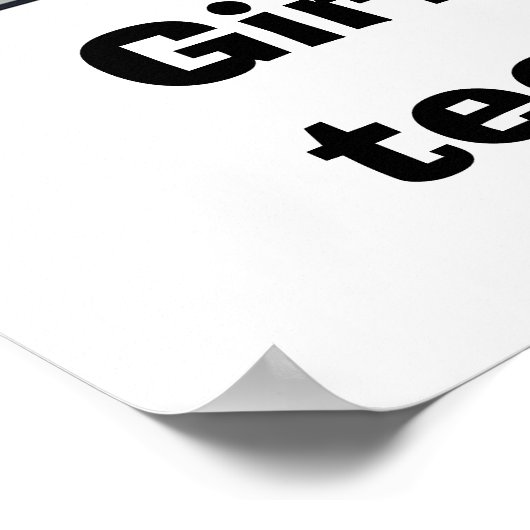 DAS E-THINKER-Poster Poster (Ecke)