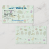 Das Eatings der Jahreszeit Visitenkarte (Vorne/Hinten)