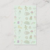 Das Eatings der Jahreszeit Visitenkarte (Rückseite)