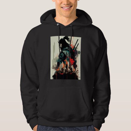 Das Echo des Kriegers Hoodie (Vorderseite)