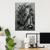 Das Echo eines Berges Poster (Heimbüro)