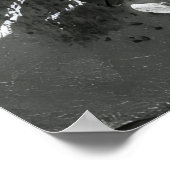 Das Echo eines Berges Poster (Ecke)