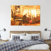 Das Echo von 1000 Stunden Leinwanddruck (Insitu (Schlafzimmer))