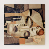 Das Echo von „Virelle“ – Ein abstraktes Porträt Puzzle (Horizontal)