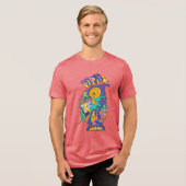 Das Echsen-Dilemma Tri-Blend Shirt (Vorderseite voll)
