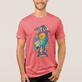 Das Echsen-Dilemma Tri-Blend Shirt (Vorderseite)