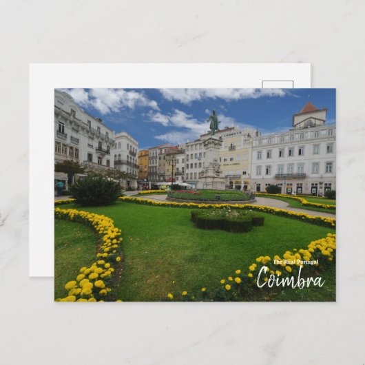Das echte Portugal - Coimbra Postkarte (Vorne/Hinten)