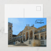 Das echte Portugal-Coimbra Postkarte (Vorne/Hinten)