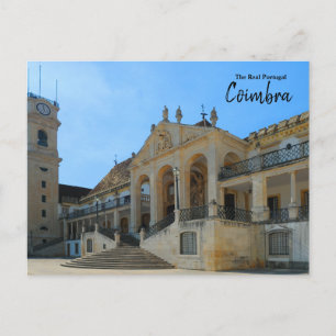 Das echte Portugal-Coimbra Postkarte