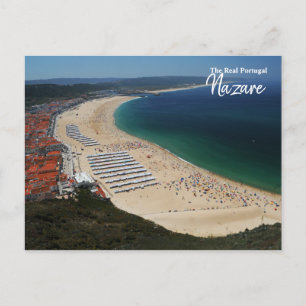 Das echte Portugal - Nazare Postkarte