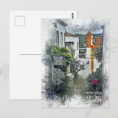 Das echte Portugal - Obidos Postkarte (Vorne/Hinten)