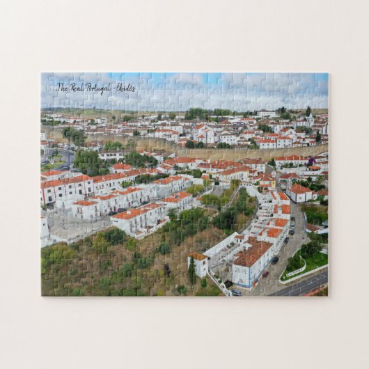 Das echte Portugal - Obidos Puzzle (Horizontal)