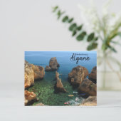 Das echte Portugal-Ponta da Piedade, Algarve Postkarte (Stehend Vorderseite)