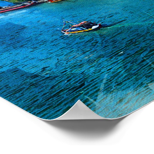 Das echte Portugal - Porto Poster (Ecke)