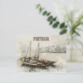 Das echte Portugal - Porto Postkarte (Stehend Vorderseite)