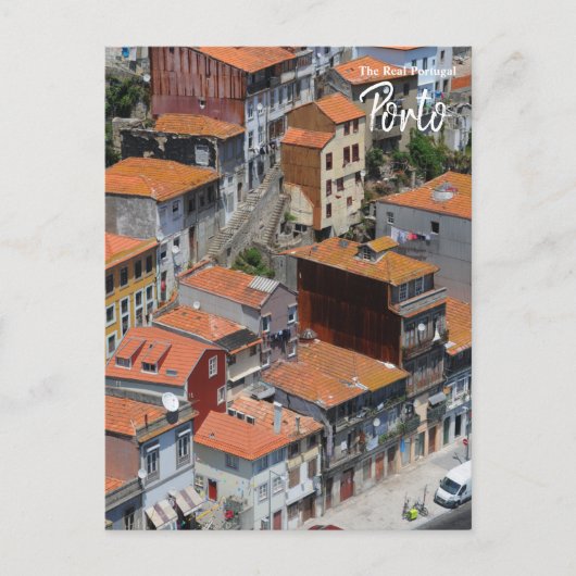 Das echte Portugal - Porto Postkarte (Vorderseite)