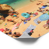 Das echte Portugal-Praia do Camilo, die Algarve Ji Poster (Ecke)