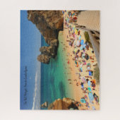 Das echte Portugal-Praia do Camilo, die Algarve Ji Puzzle (Vertikal)