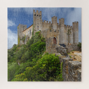 Das echte Portugal - Schloss Obidos Puzzle