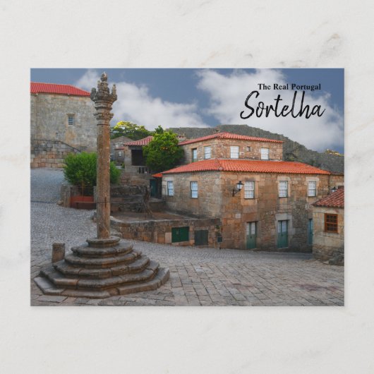 Das echte Portugal - Sortelha Postkarte (Vorderseite)