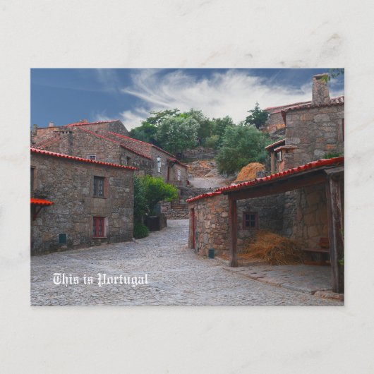 Das echte Portugal - Sortelha Postkarte (Vorderseite)