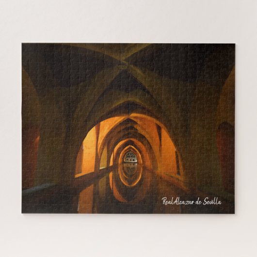 Das echte Spanien - Alcazar von Sevilla Puzzle (Horizontal)