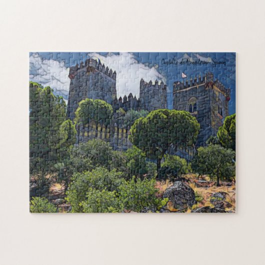 Das echte Spanien - Castillo de Almovodar Puzzle (Horizontal)