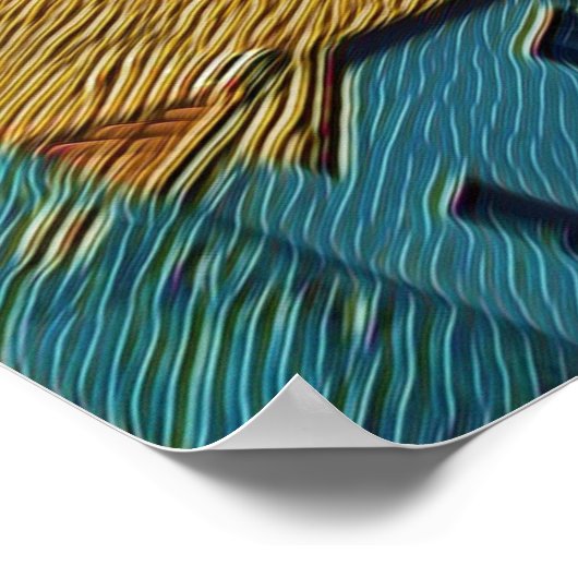 Das echte Spanien - Cudillero Poster (Ecke)