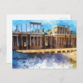 Das echte Spanien Merida Postkarte (Vorne/Hinten)