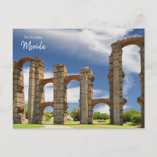 Das echte Spanien Merida Postkarte (Vorderseite)