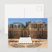 Das echte Spanien Merida Postkarte (Vorne/Hinten)