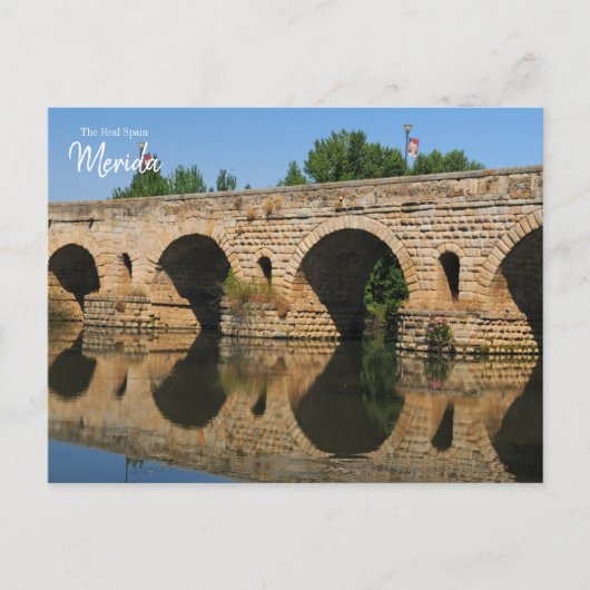 Das echte Spanien Merida Postkarte (Vorderseite)