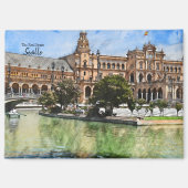 Das echte Spanien - Sevilla Magnet (Vorderseite)