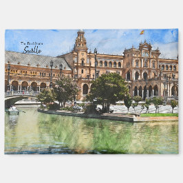 Das echte Spanien - Sevilla Magnet