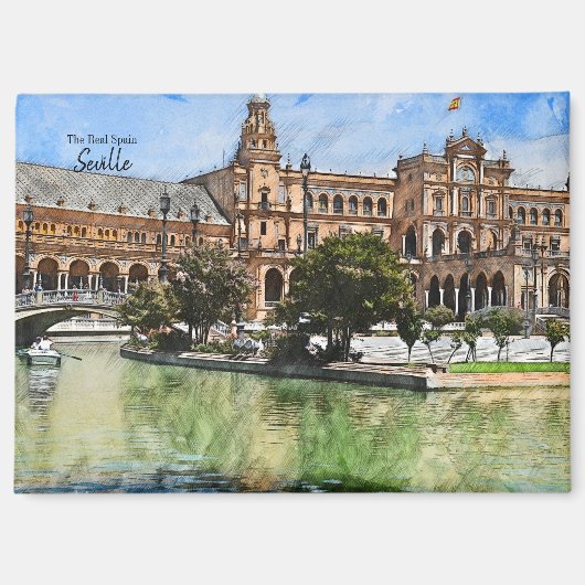 Das echte Spanien - Sevilla Magnet (Vorderseite)