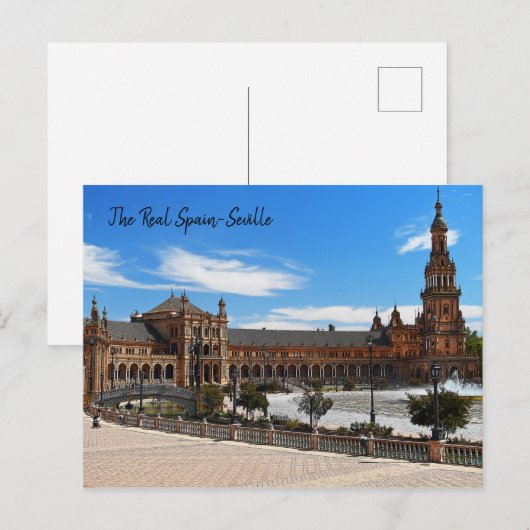 Das echte Spanien - Sevilla Postkarte (Vorne/Hinten)