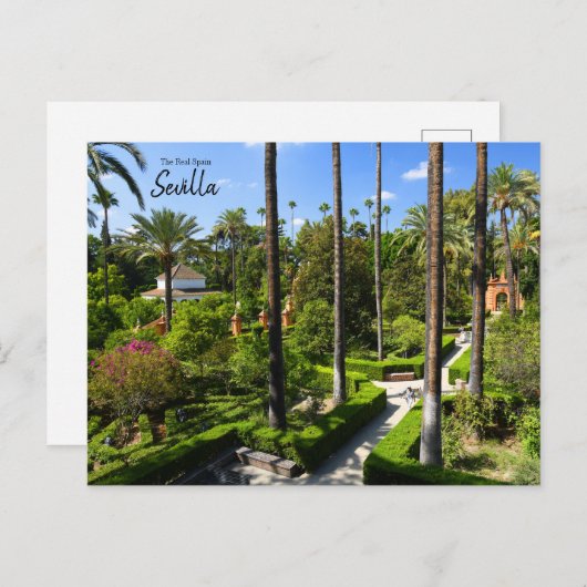 Das echte Spanien - Sevilla Postkarte (Vorne/Hinten)